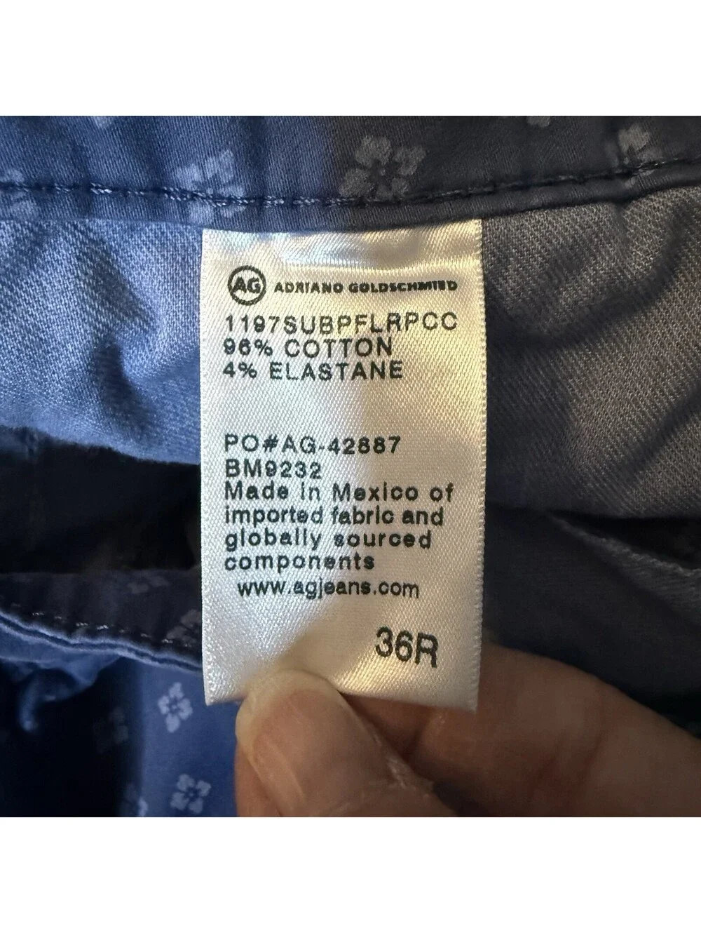 Ag Adriano Goldschmied pre owned